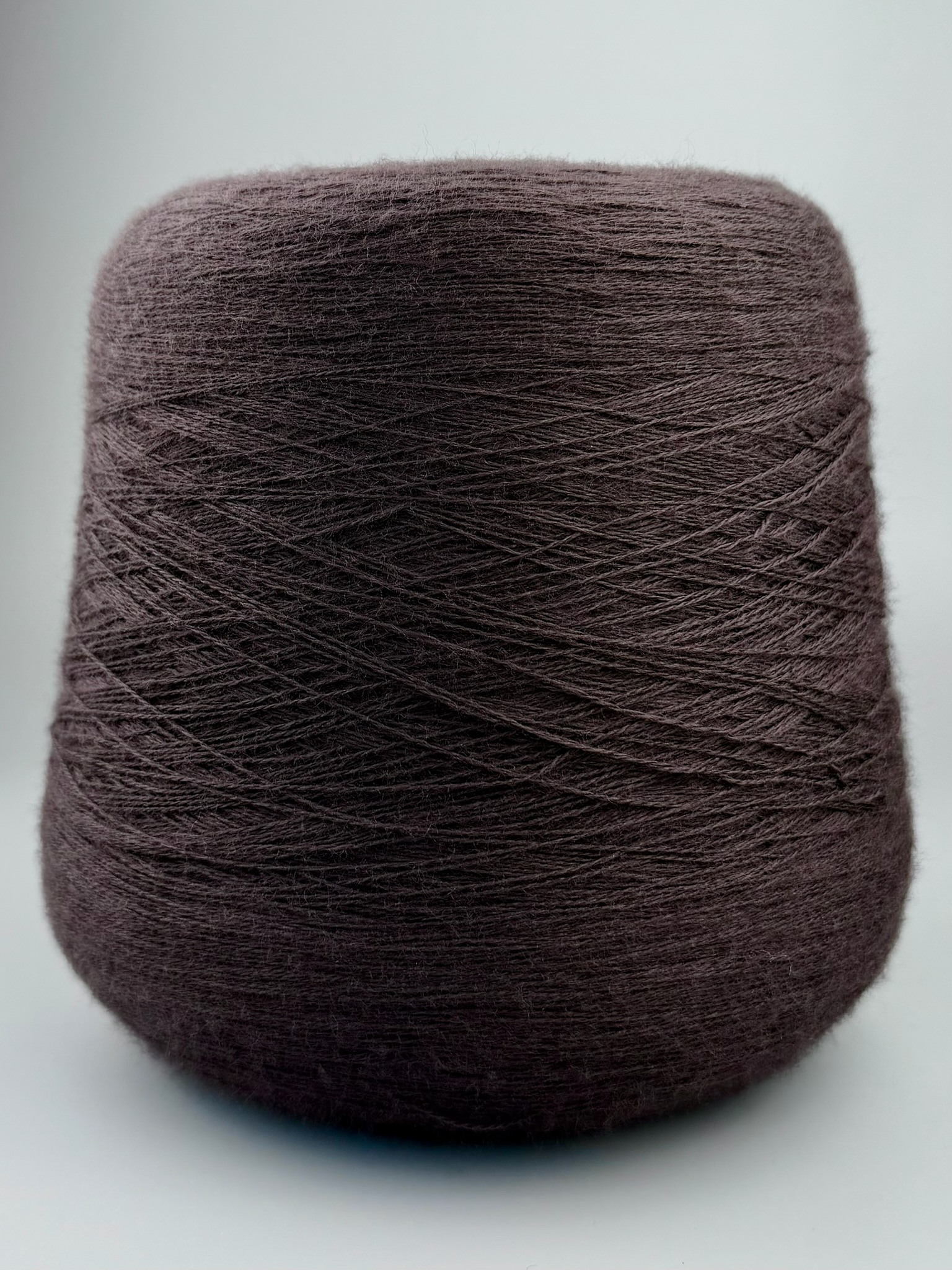 Zegna Baruffa Cashwool 2/30 – Extrafeines Merinogarn Braun-Bordeaux 029059 foto 2